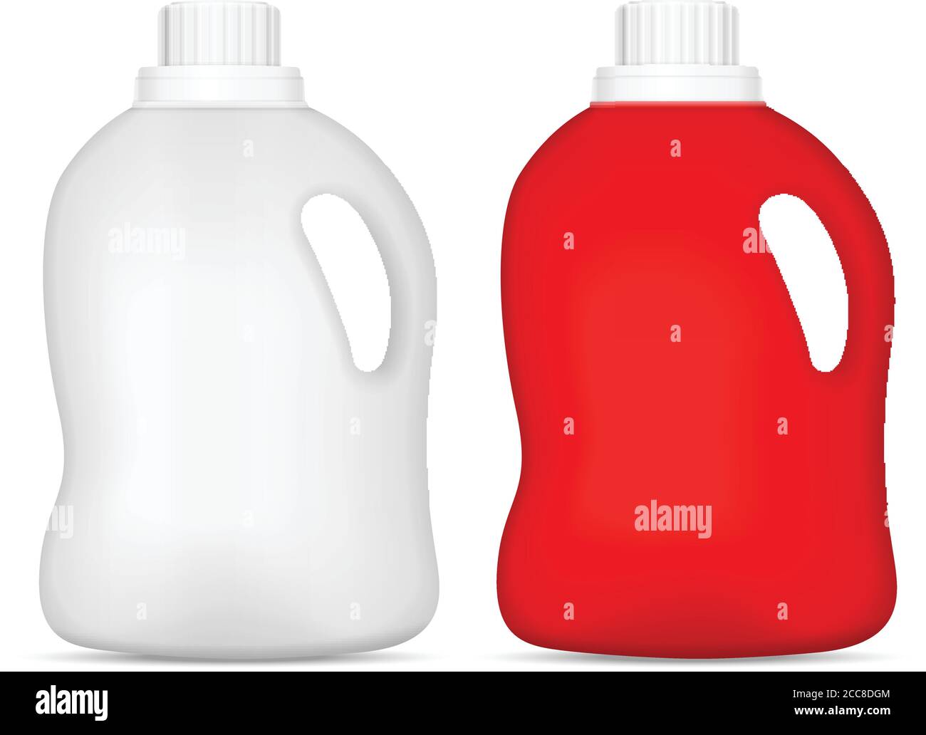 Detergent bottle set on a white background Stock Vector Image & Art - Alamy