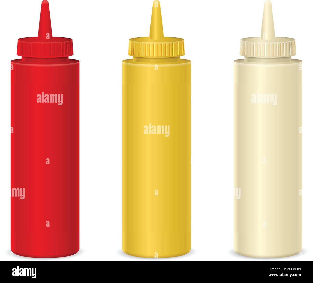 Sauce bottles on a white background. Vector illustration Stock Vector Image & Art Alamy