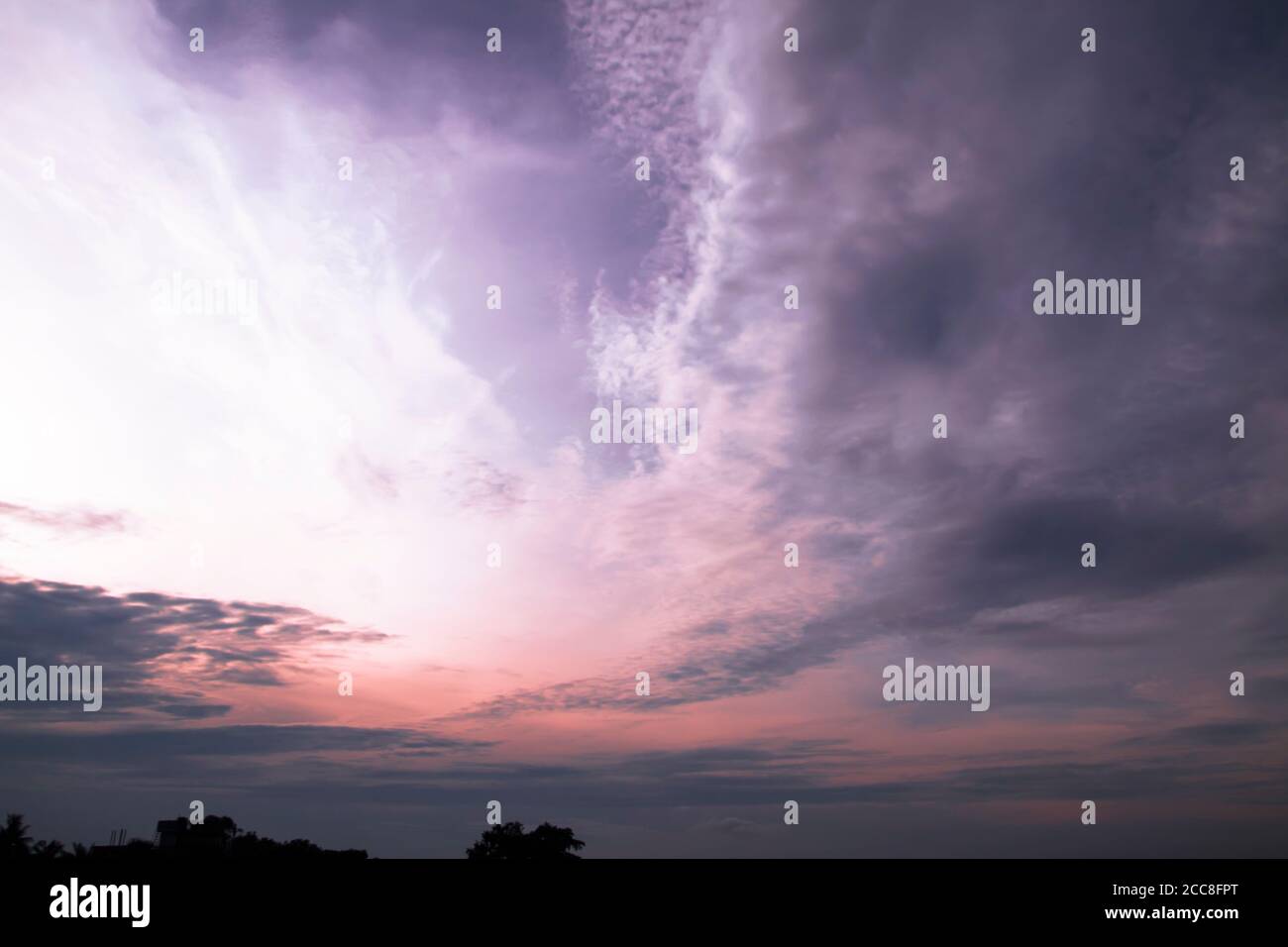 Stormy rain clouds background. Dark sky Stock Photo - Alamy