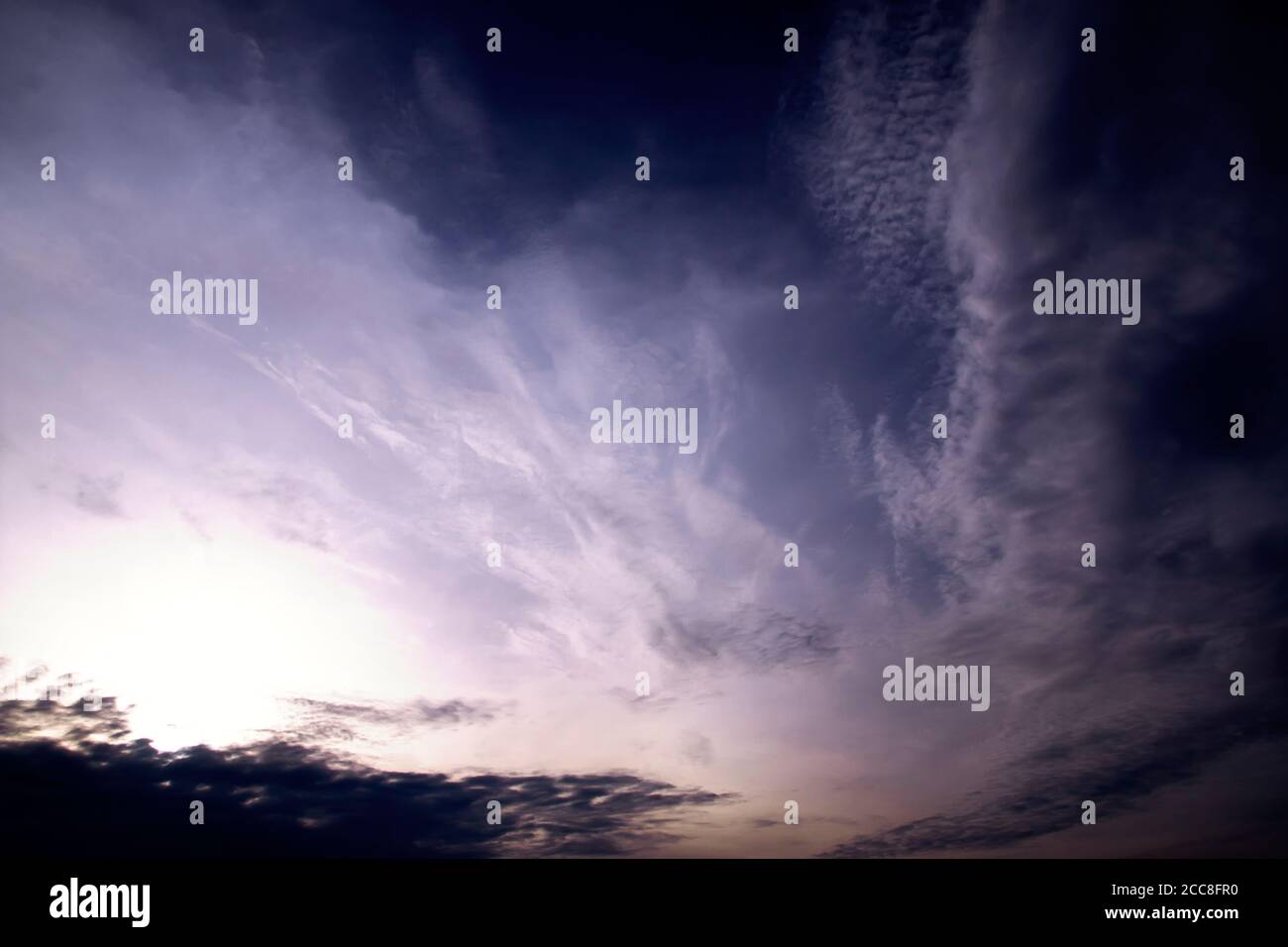Stormy rain clouds background. Dark sky Stock Photo - Alamy