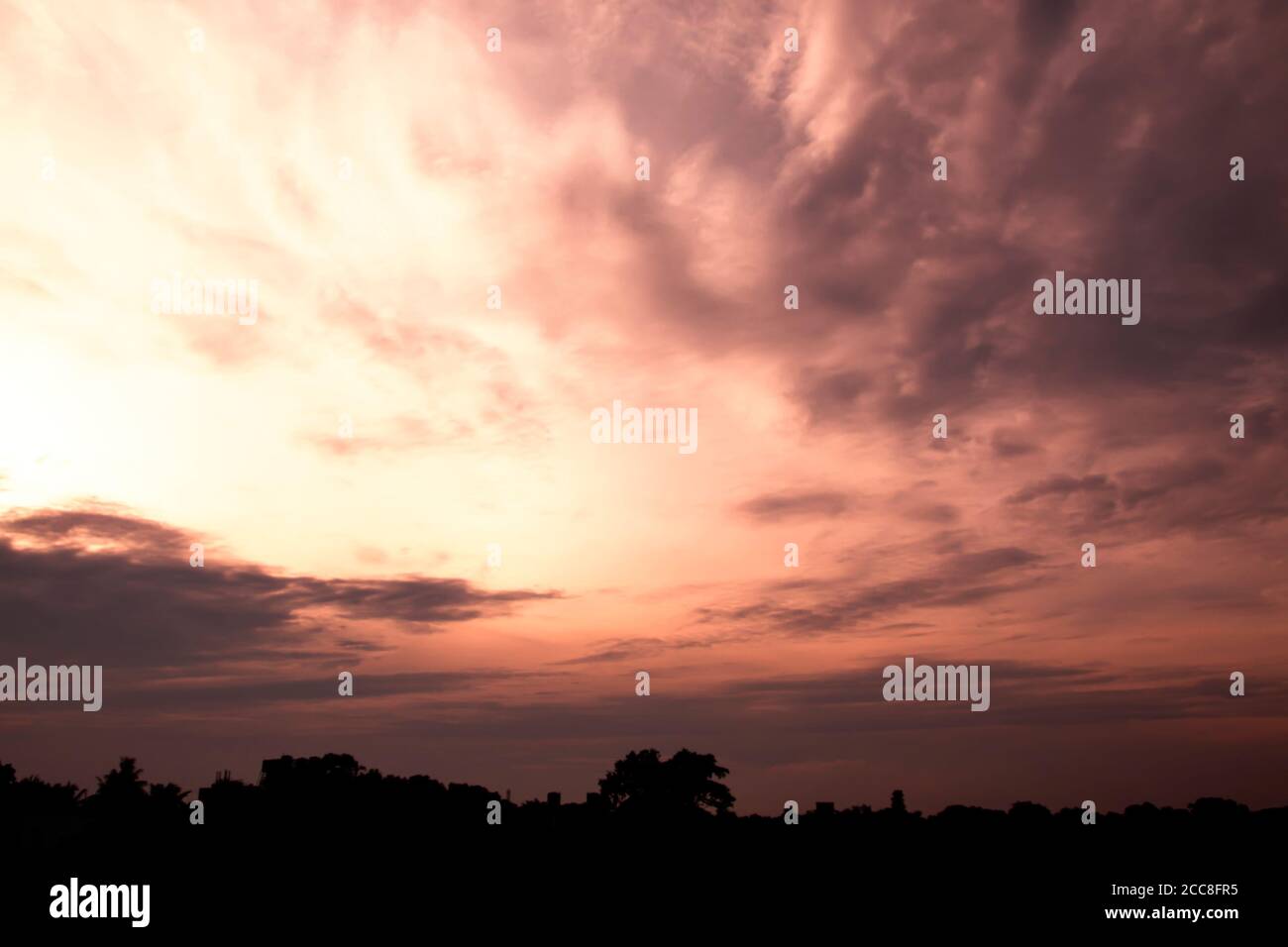 Stormy rain clouds background. Dark sky Stock Photo - Alamy