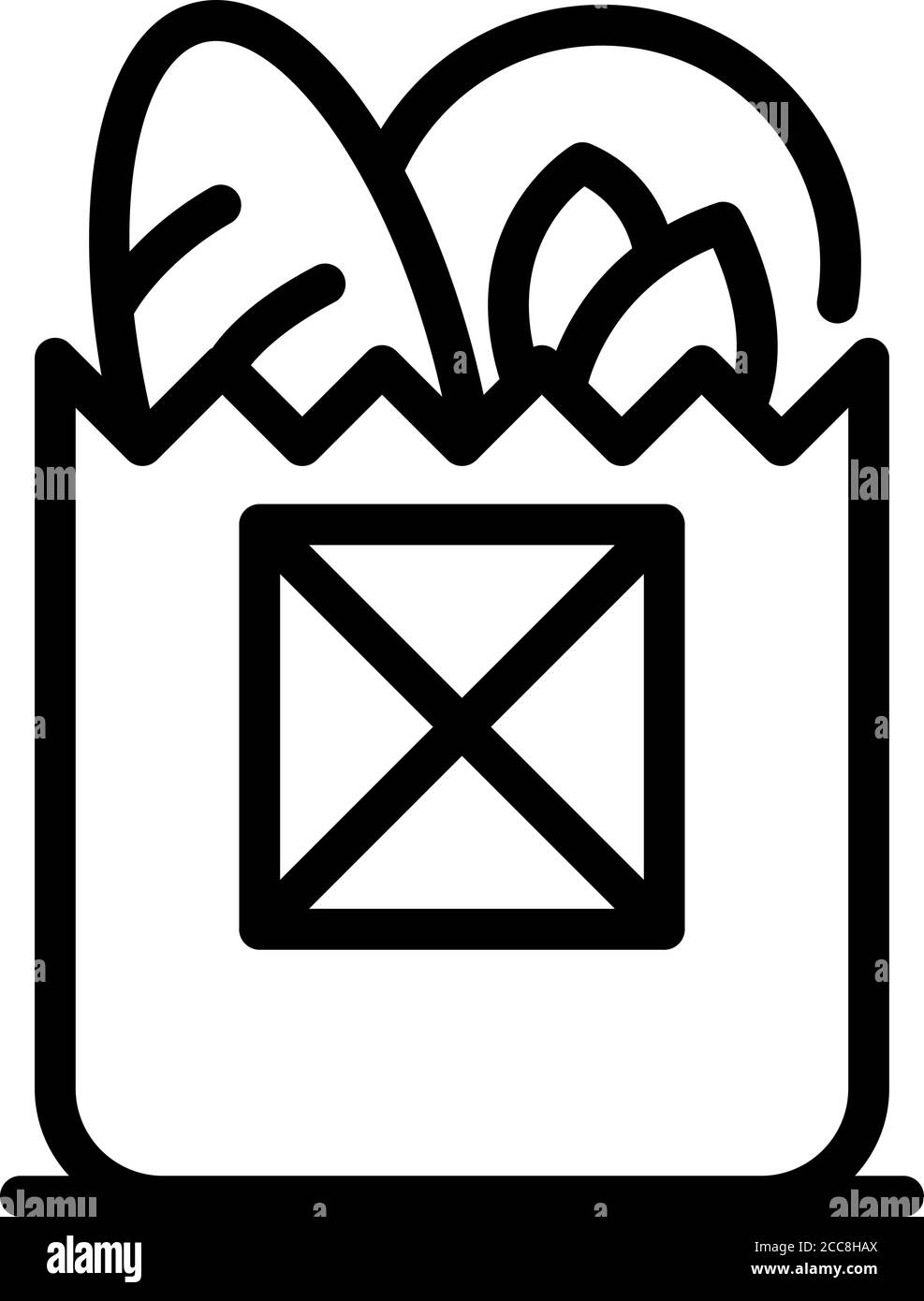 Download Food Pack Icon Outline Style Stock Vector Image Art Alamy