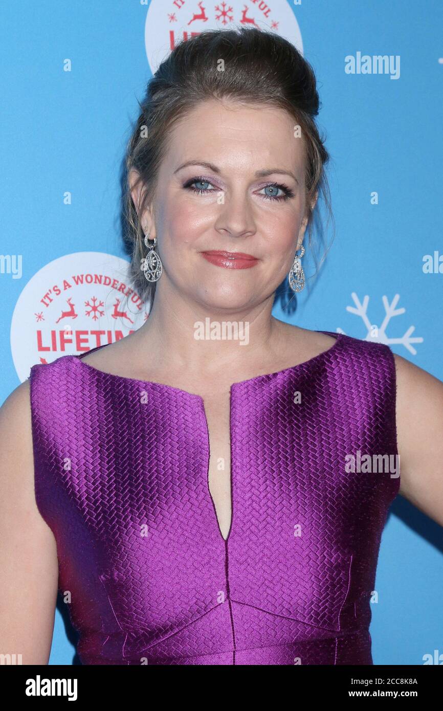 LOS ANGELES - NOV 14:  Melissa Joan Hart at the It's A Wonderful Lifetime Red Carpet at the Grove on November 14, 2018 in Los Angeles, CA Stock Photo