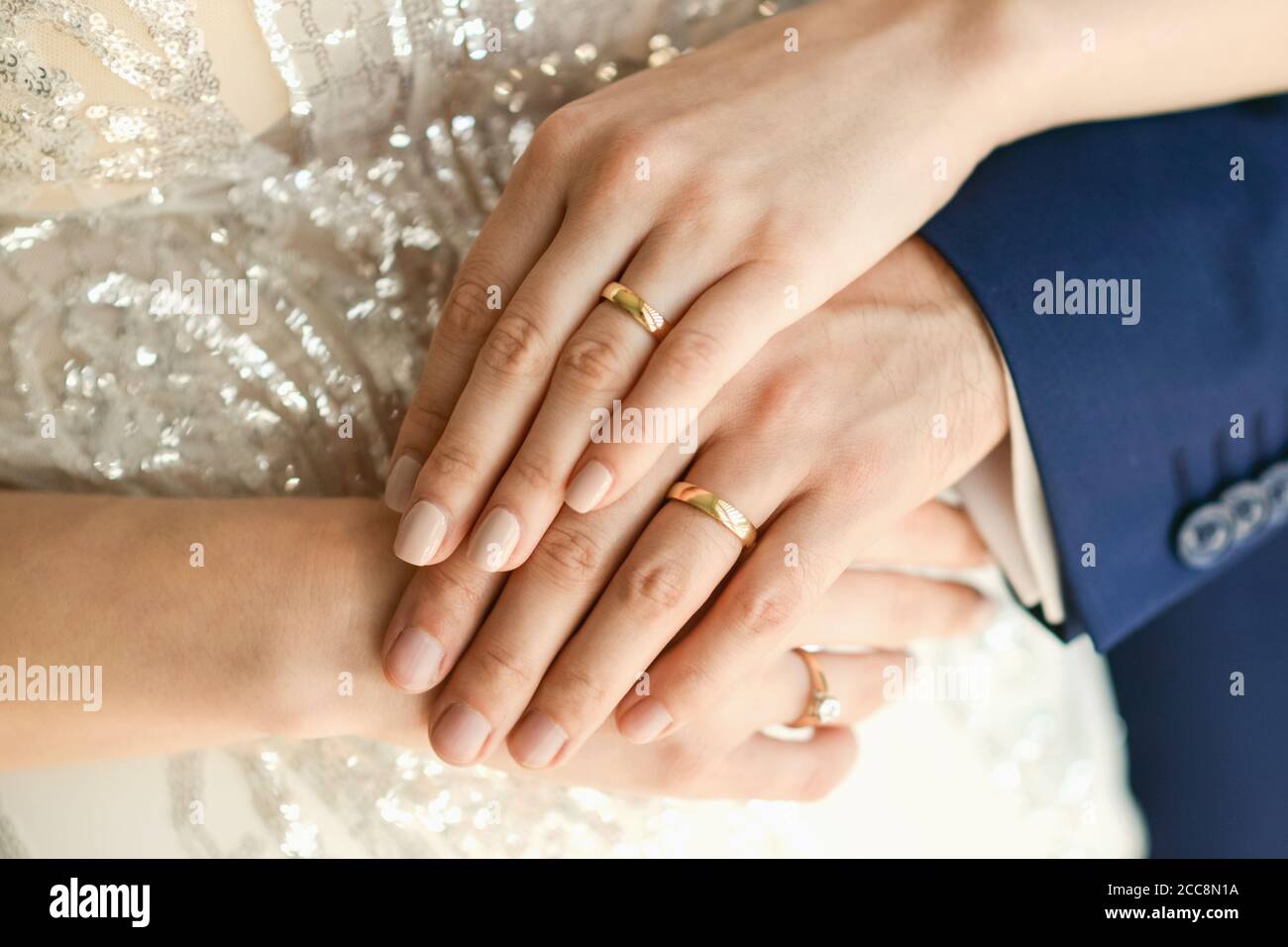 Bride sitting on lap groom hi-res stock photography and images - Alamy