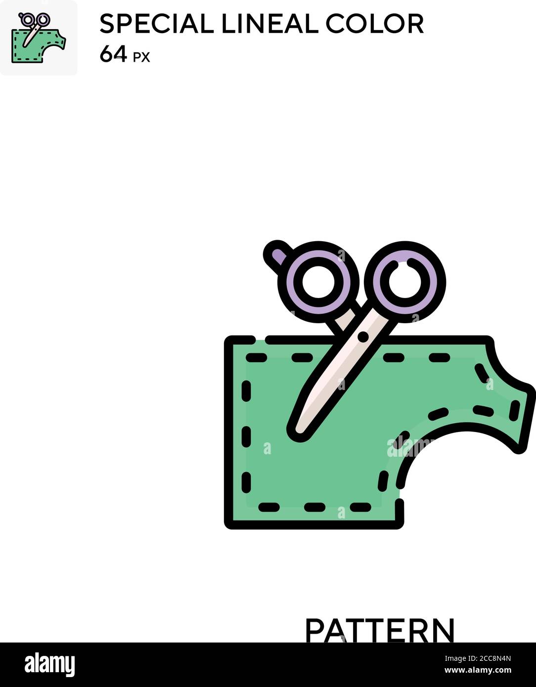 Pattern Special lineal color vector icon. Illustration symbol design ...
