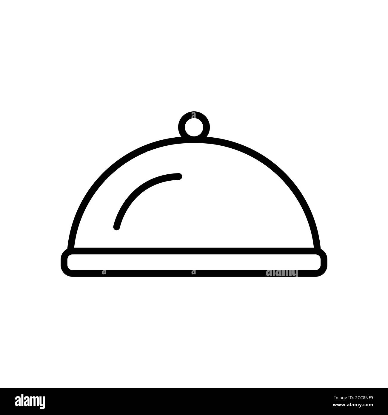 Restaurant line icon. Design template vector Stock Vector