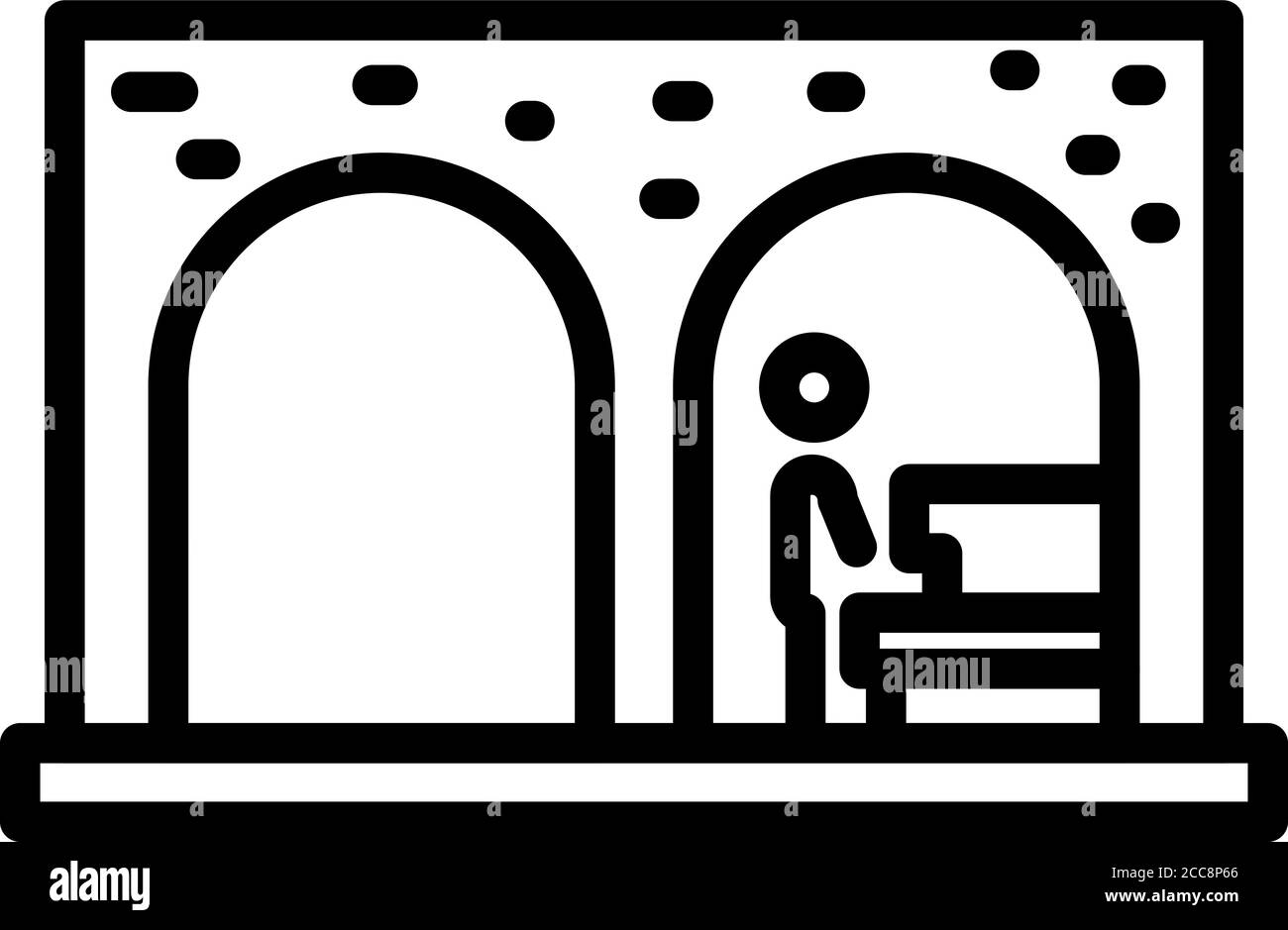 Bus train tram stop Cut Out Stock Images & Pictures - Alamy