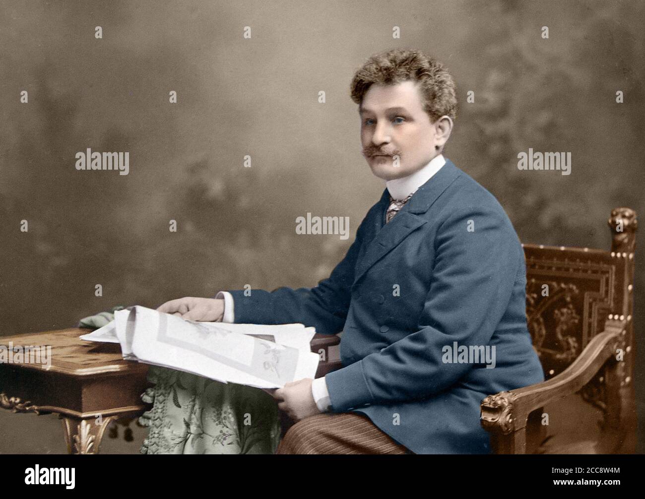 Leos Janacek (1854-1928) Stock Photo