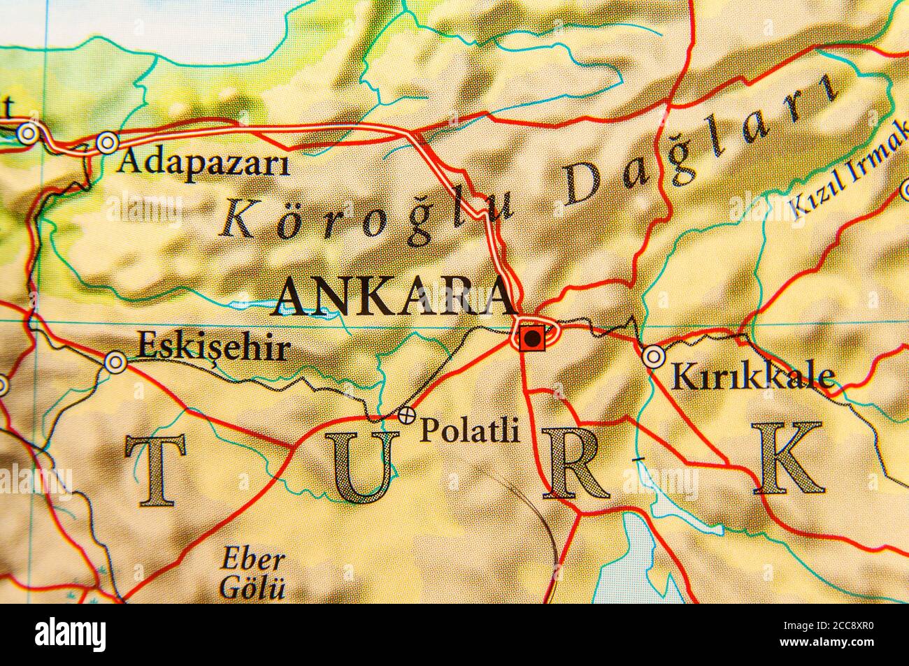 Ankara Mapa