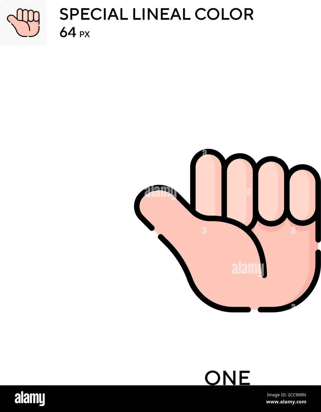 One Special lineal color vector icon. Illustration symbol design ...