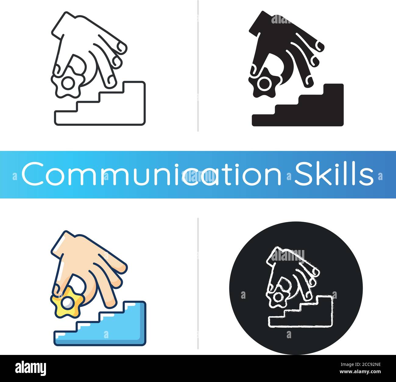 Coaching icon Stock Vector