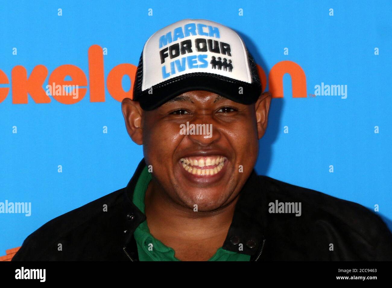 LOS ANGELES - MAR 24:  Omar Miller at the 2018 Kid's Choice Awards at Forum on March 24, 2018 in Inglewood, CA Stock Photo