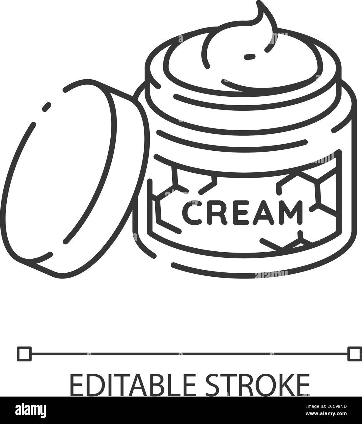 Cosmetics skin care concept Black and White Stock Photos & Images - Alamy