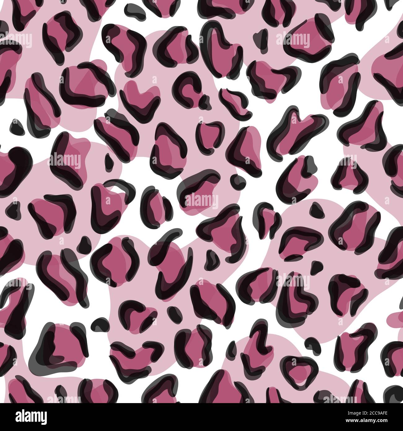 Leopard pink Stock Vector Images - Alamy