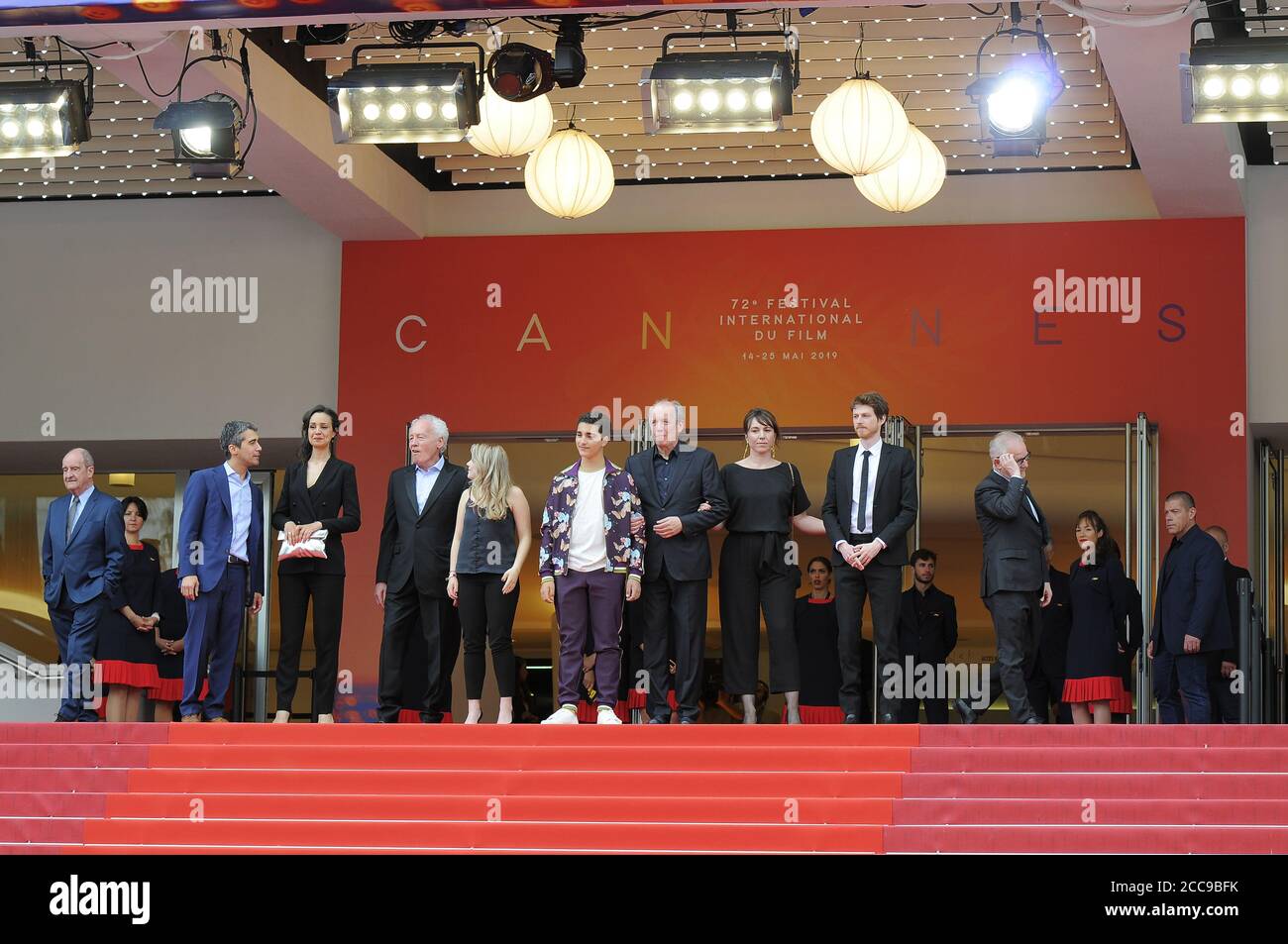 May 20th, 2019 - Cannes  Young Ahmed red carpet during the 72nd Cannes Film Festival 2019. Stock Photo