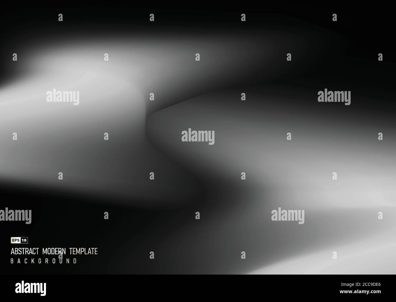 Abstract black and white mesh design of decorative cover background ...