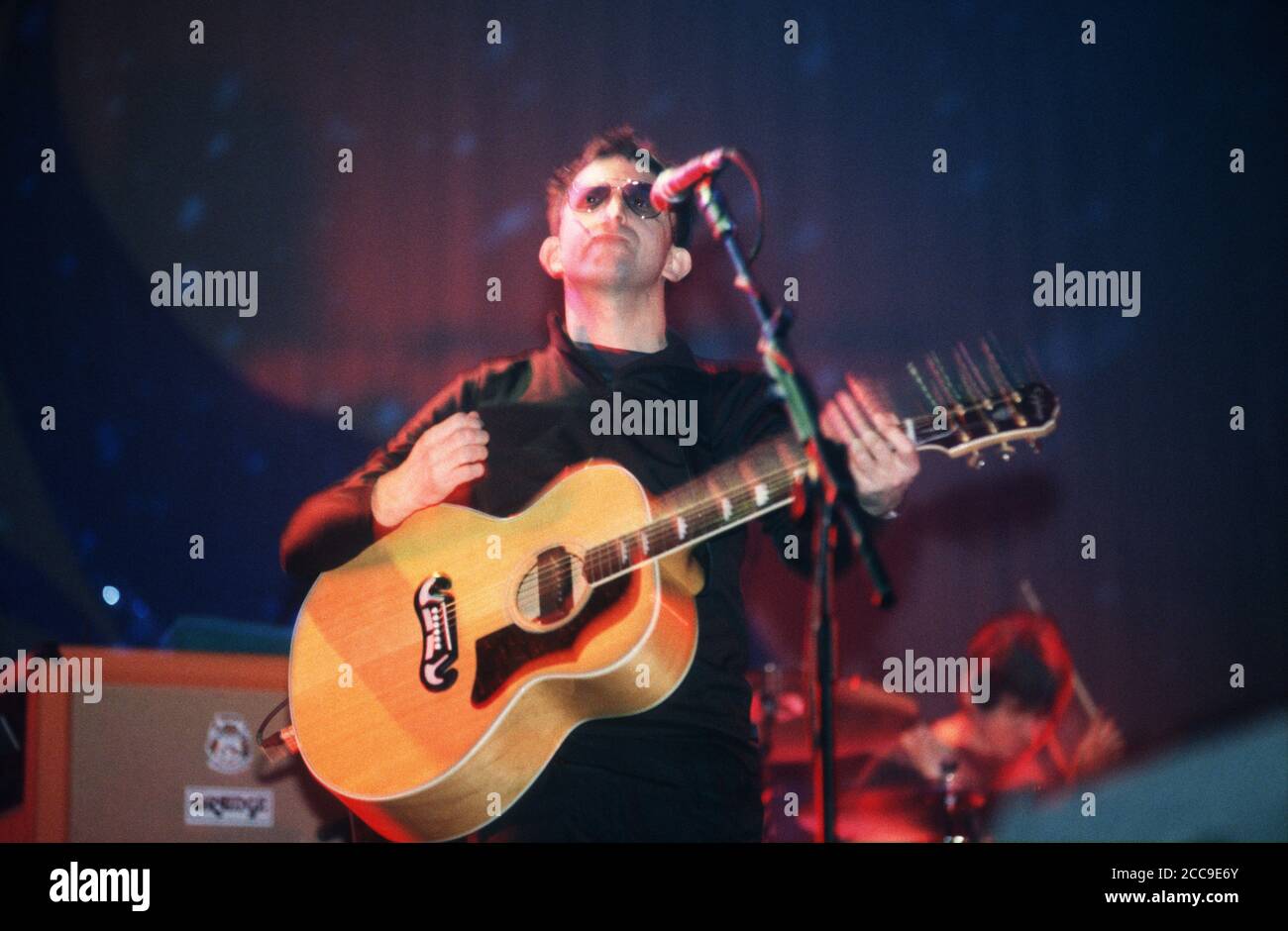 The Lightning Seeds performing at Cream‘s Millennium eve celebrations, Cream 2000, Liverpool, England,United Kingdom. Stock Photo