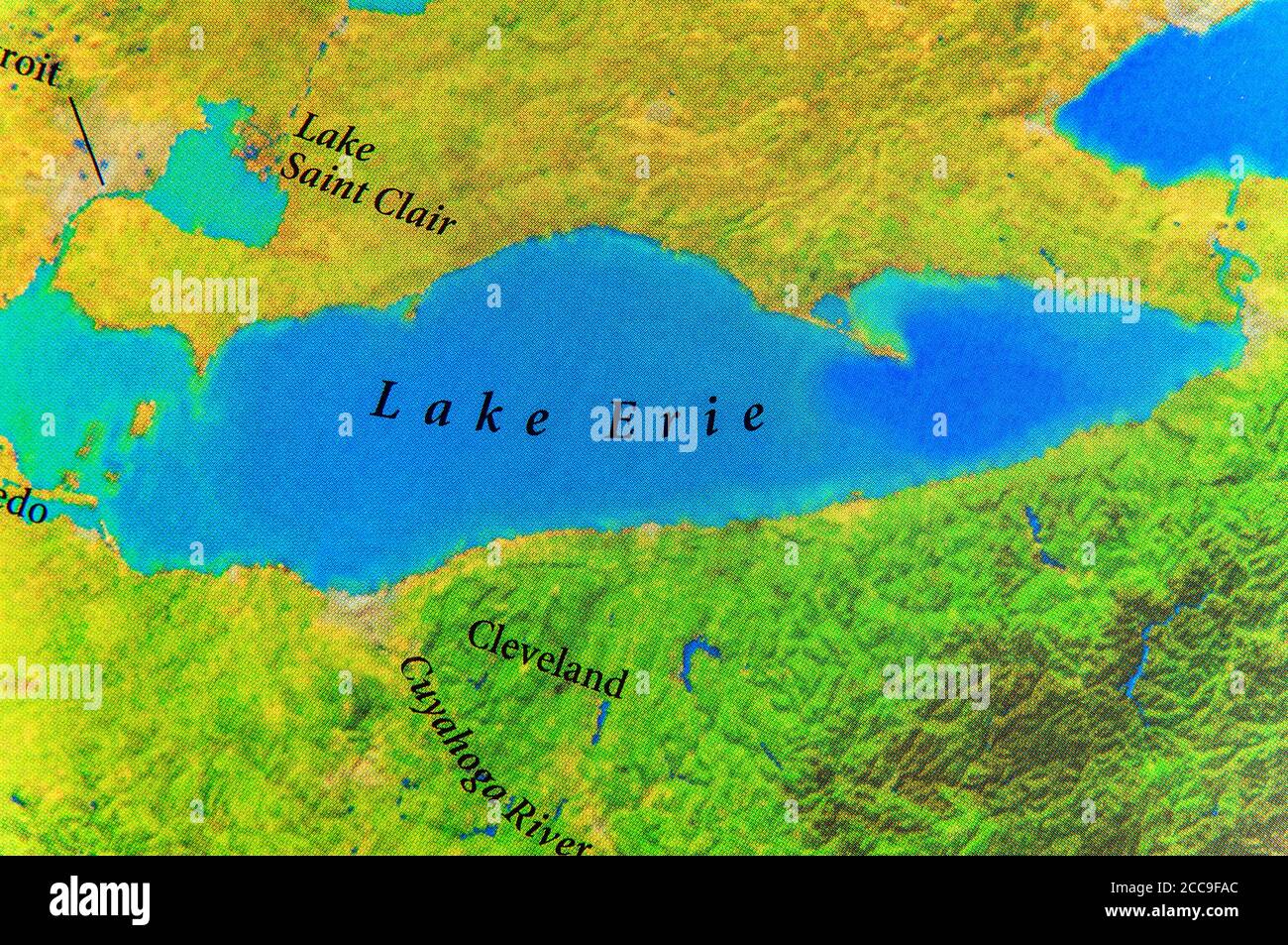 Map - Lake Erie 