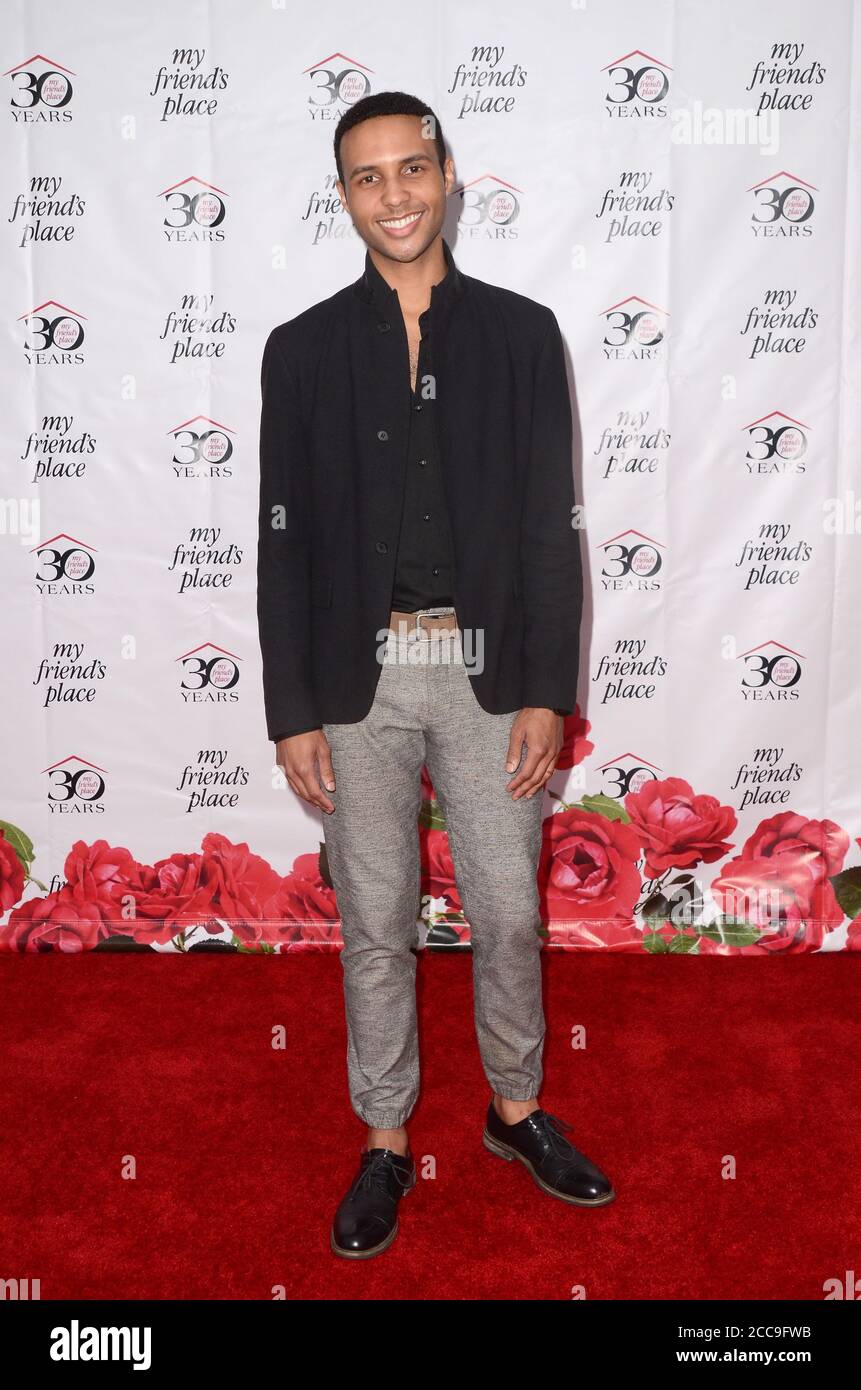 LOS ANGELES - APR 7:  Rayvon Owen at the My Friend's Place 30th Anniversary Gala on the Hollywood Palladium on April 7, 2018 in Los Angeles, CA Stock Photo