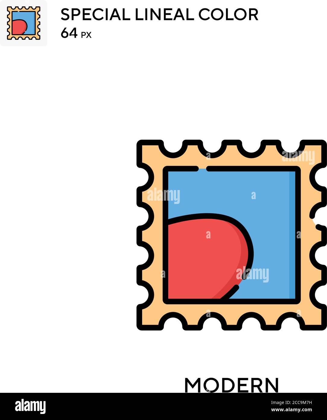 Modern Special lineal color vector icon. Illustration symbol design ...