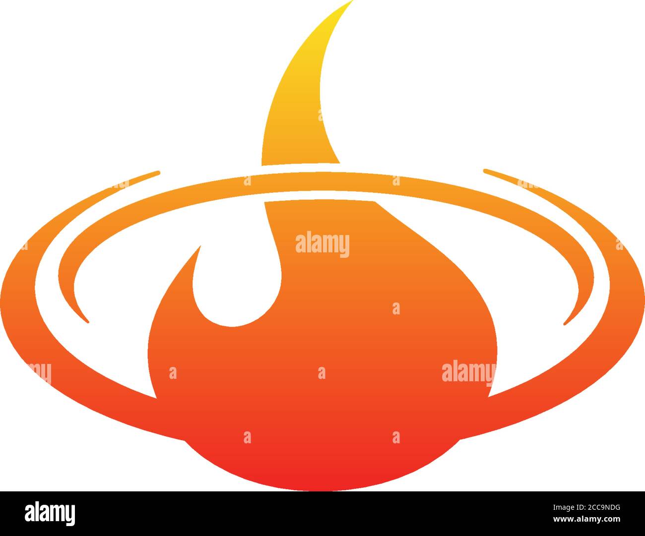 Fire logo icon template illustration Stock Vector Image & Art - Alamy