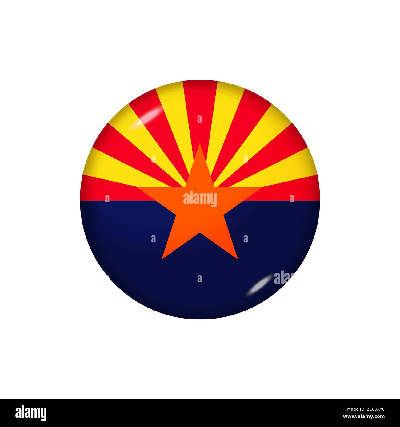 Us and az flag Cut Out Stock Images &amp; Pictures - Alamy