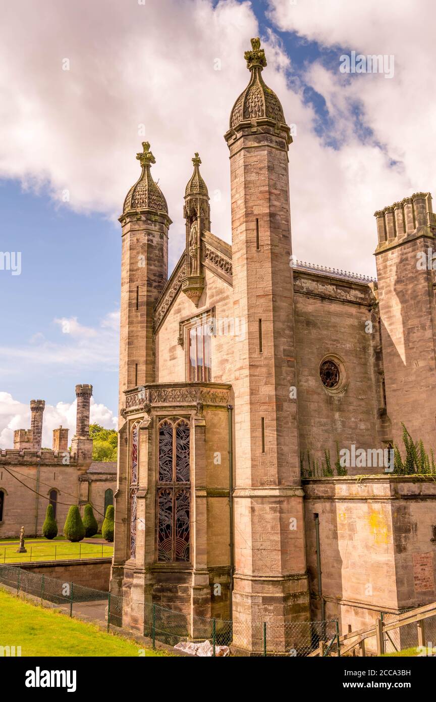 Alton Towers Country House, Staffordshire, UK Stock Photo