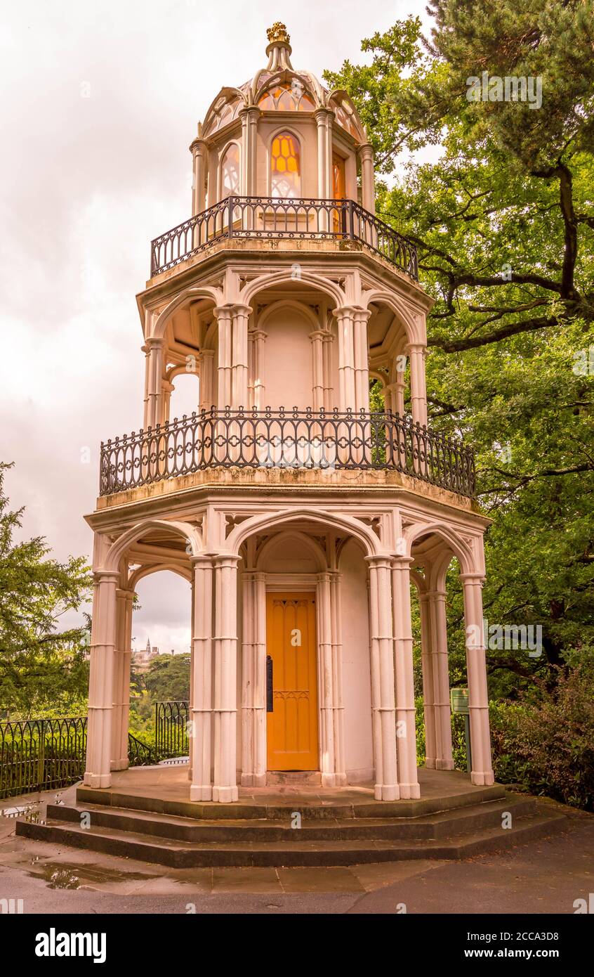 Gardens at Alton Towers Resort, UK Stock Photo Alamy