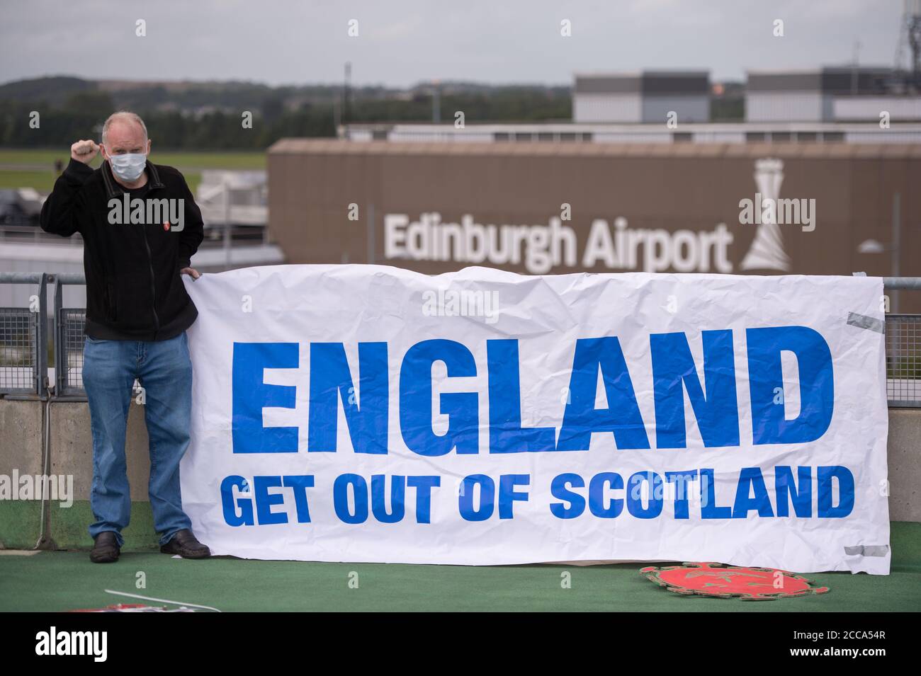 Edinburgh, Scotland, UK. 20 August 2020 Pictured Sean Clerkin of