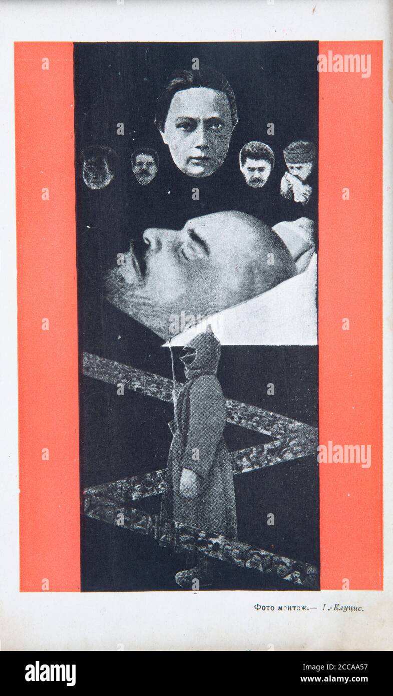 Vladimir Lenin. Museum: PRIVATE COLLECTION. Author: Gustav Klutsis ...
