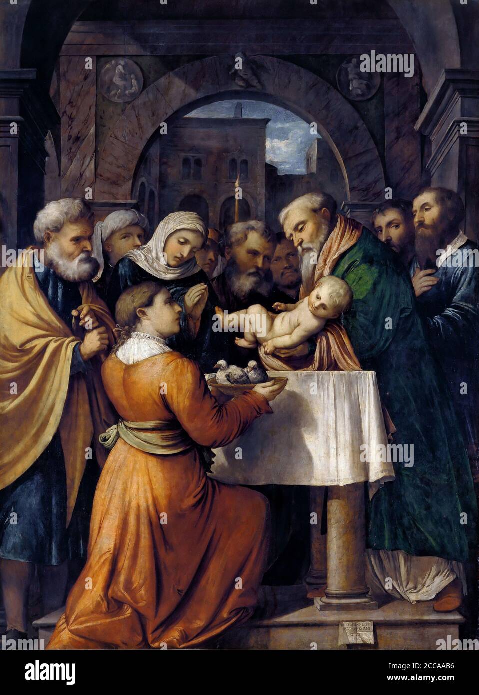 Presentation of jesus in the temple hi-res stock photography and images ...