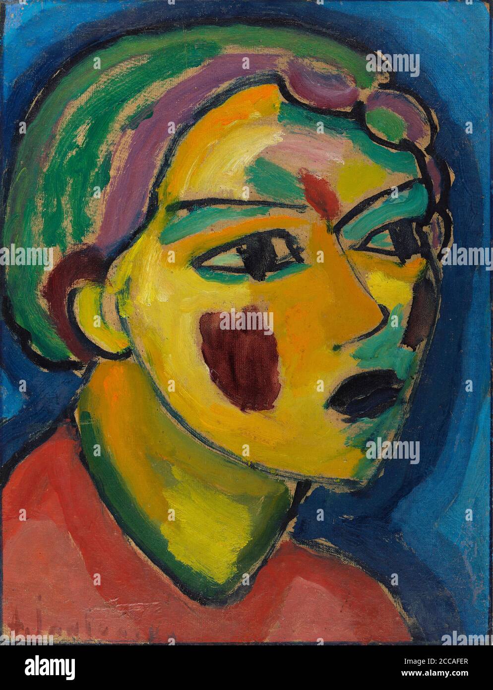 Poet Mystical Head Museum PRIVATE COLLECTION Author Javlensky poet-mystical-head-museum-private-collection-author-javlensky