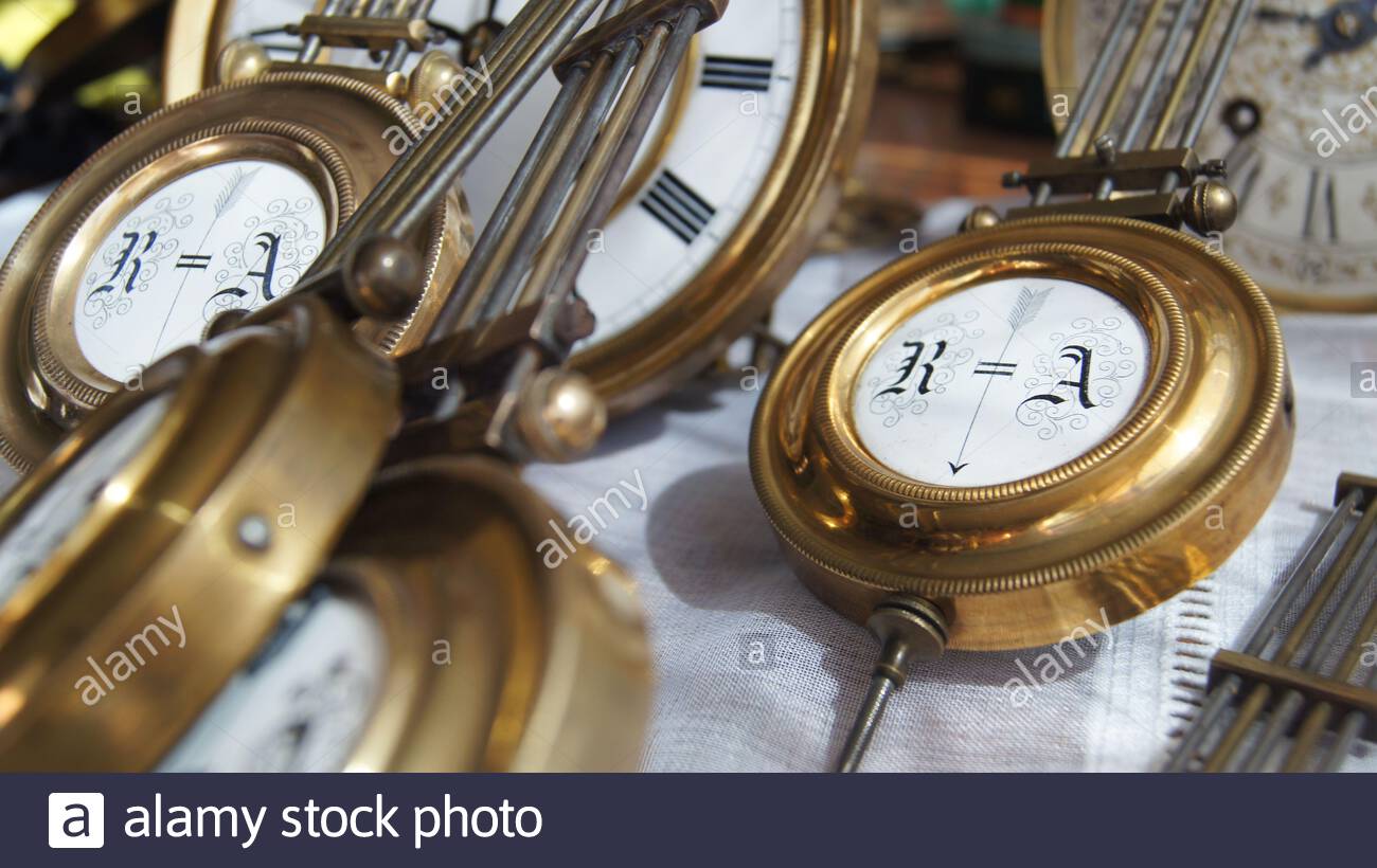 Pendulum Clocks Wall High Resolution Stock Photography and Images - Alamy