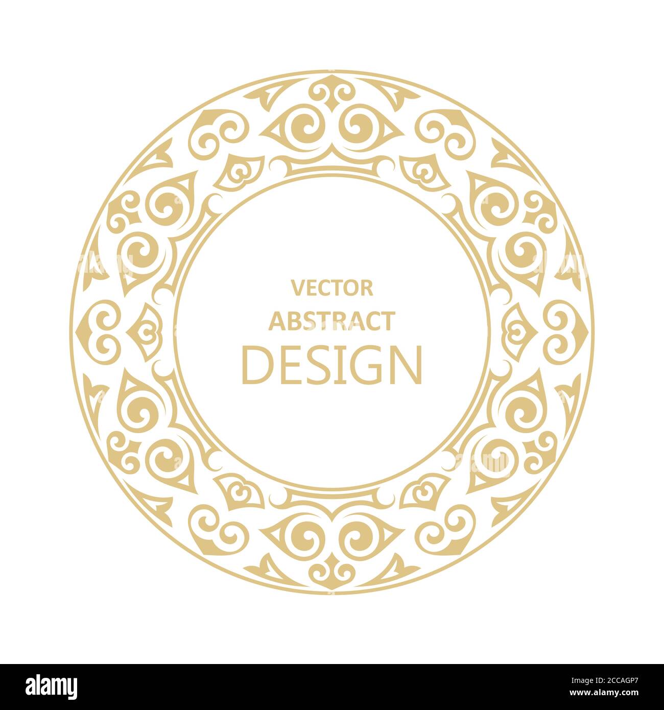 Elegant circular frame icon vector hi-res stock photography and images ...
