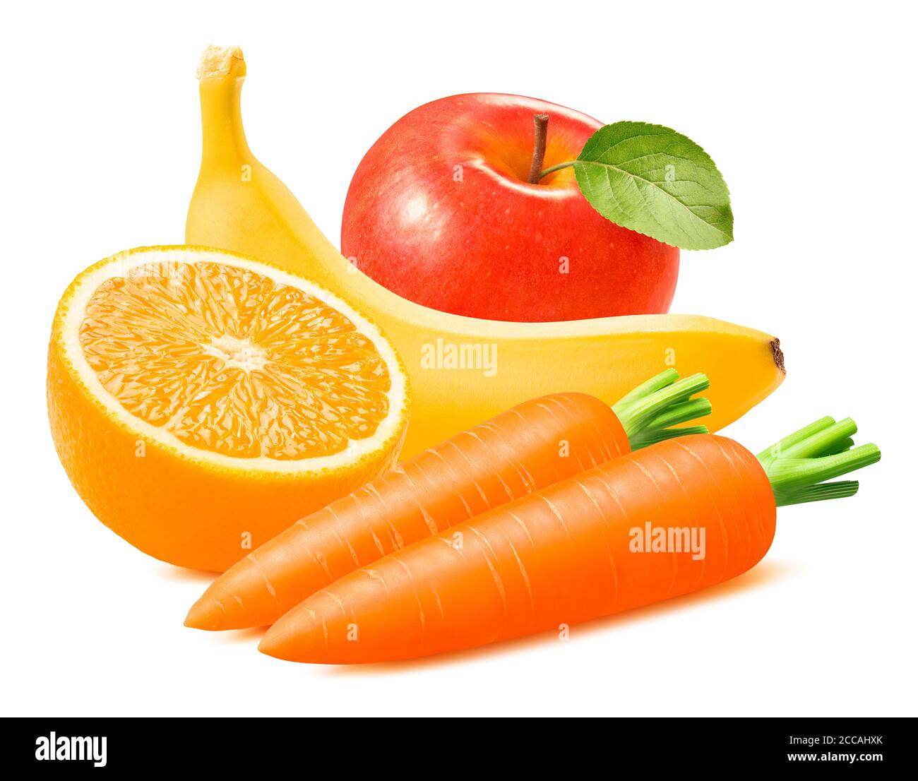 Banana, Apple, Carrot, Orange High Resolution Stock Photography and Images Alamy