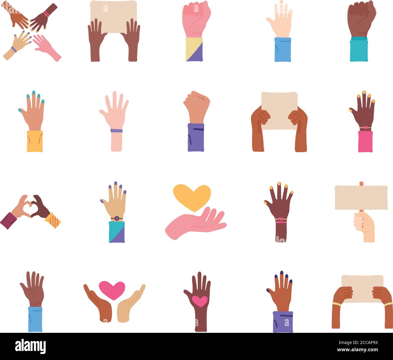 Disabled demonstration Stock Vector Images - Alamy