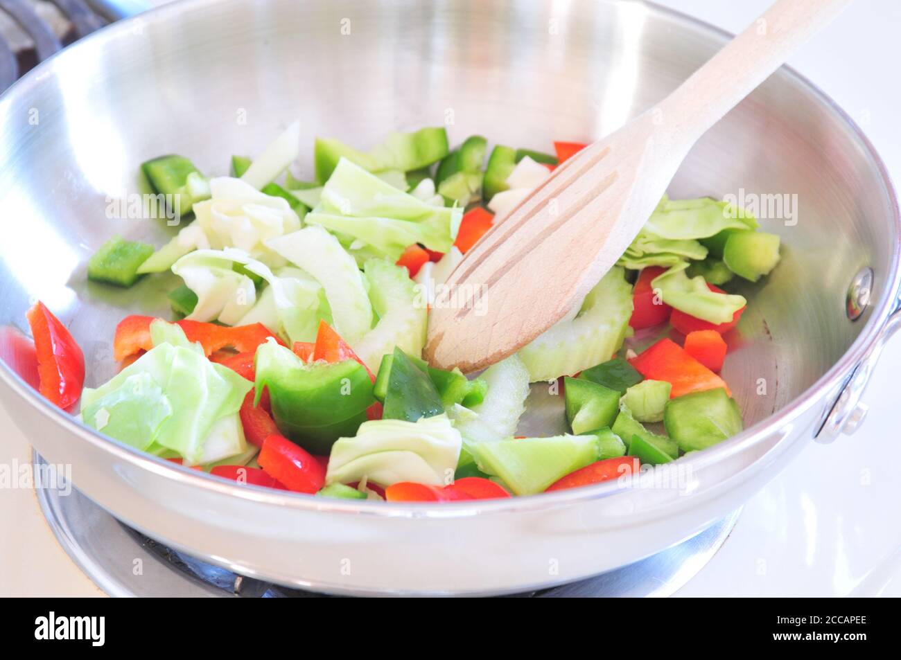 Vegetable Stir Fry Stock Photo - Alamy