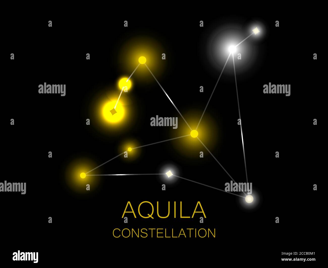 Aquila Constellation High Resolution Stock Photography and Images - Alamy