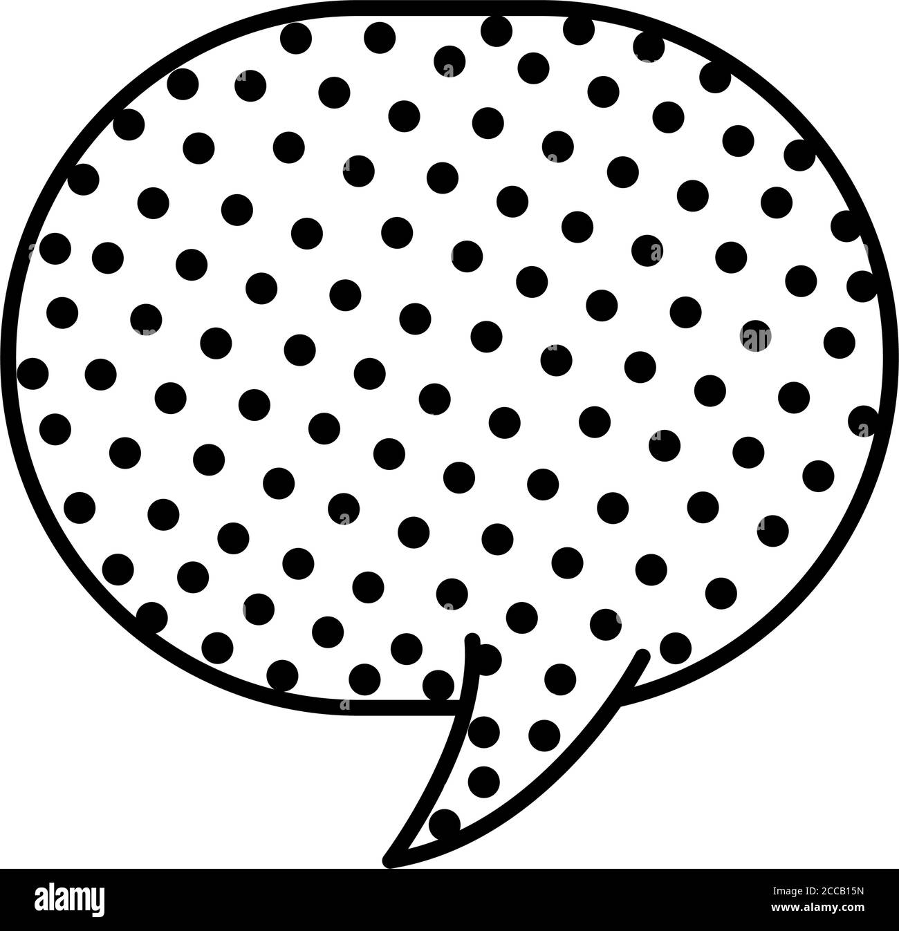 speech bubble yellow expresion pop art line style vector illustration ...