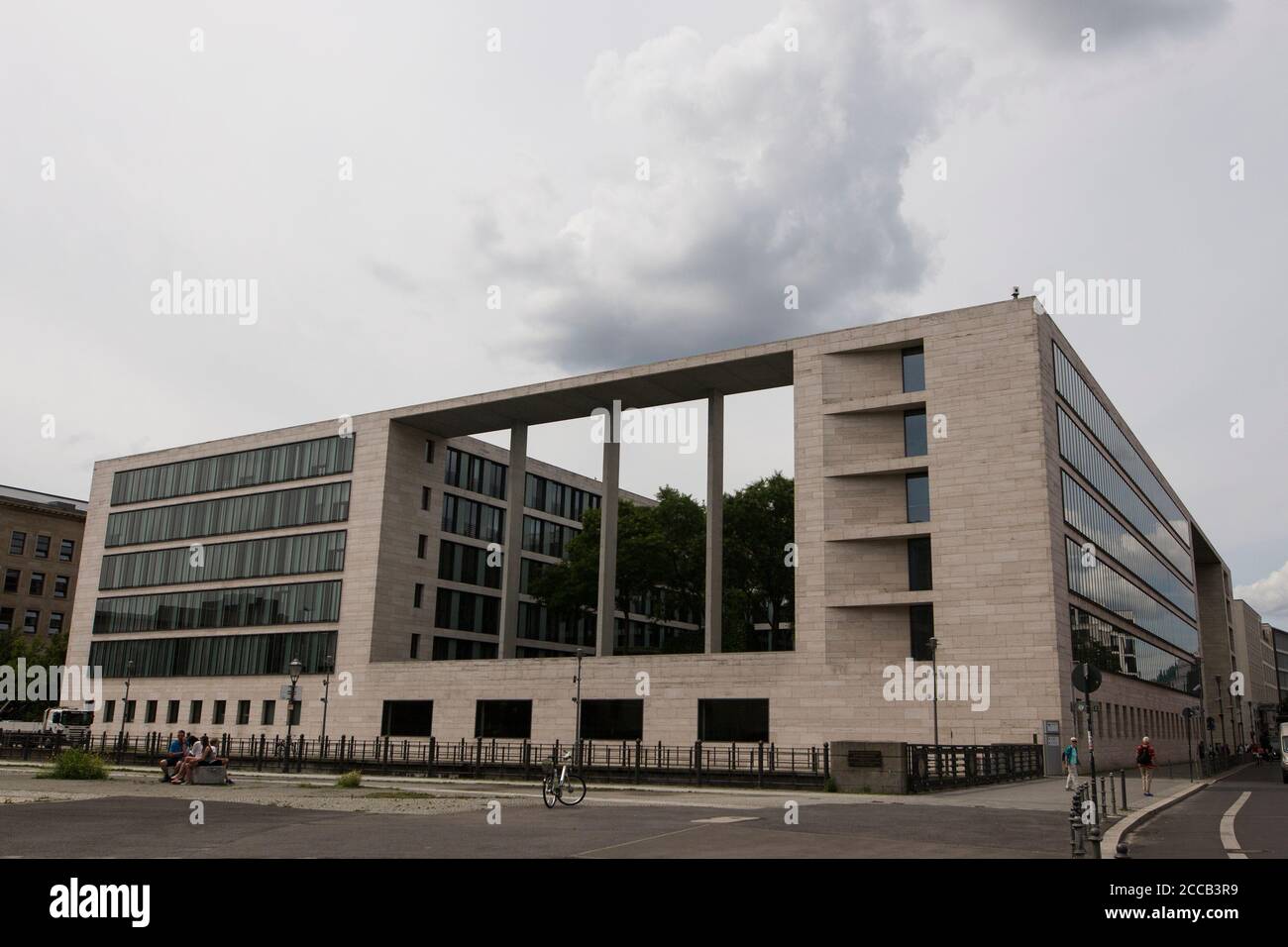 The Foreign Office of the Federal Republic of Germany on Werderscher Markt in Berlin, Germany. Stock Photo