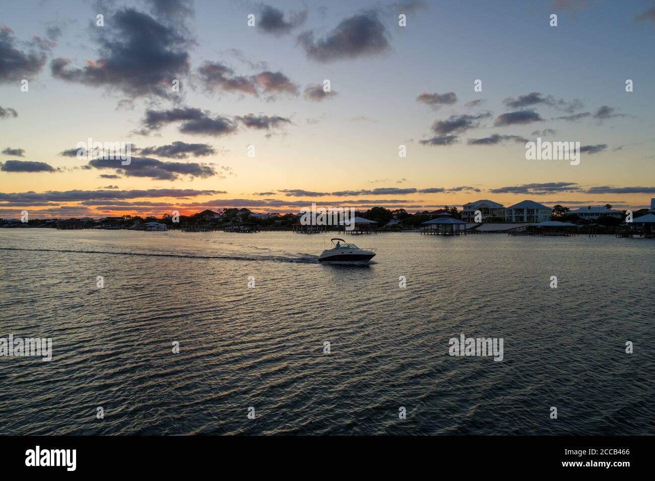 Ono Island & Perdido Key at sunset Stock Photo - Alamy