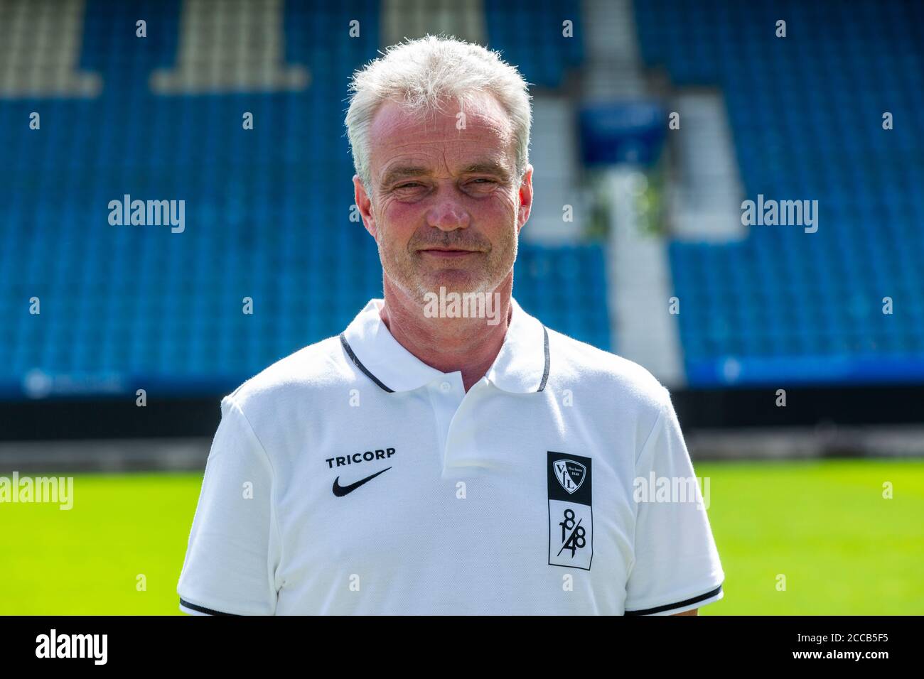 football, 2. Bundesliga, 2020/2021, VfL Bochum, Vonovia Ruhr Stadium, Media Day, team presentation for the game season, physiotherapist Frank Zoellner Stock Photo