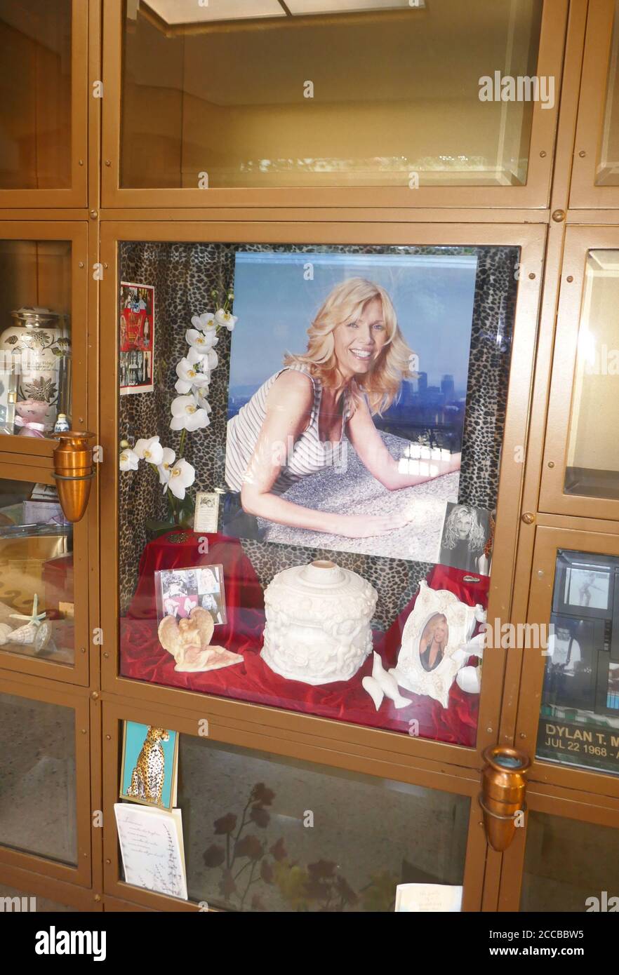 Hollywood, California, USA 19th August 2020 A general view of atmosphere of actress Lana Clarkson's grave at Hollywood Forever Cemetery on August 19, 2020 in Hollywood, California, USA. Photo by Barry King/Alamy Stock Photo Stock Photo