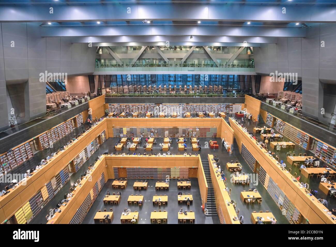 Beijing, China - Jan 10 2020: The National Library of China houses over ...