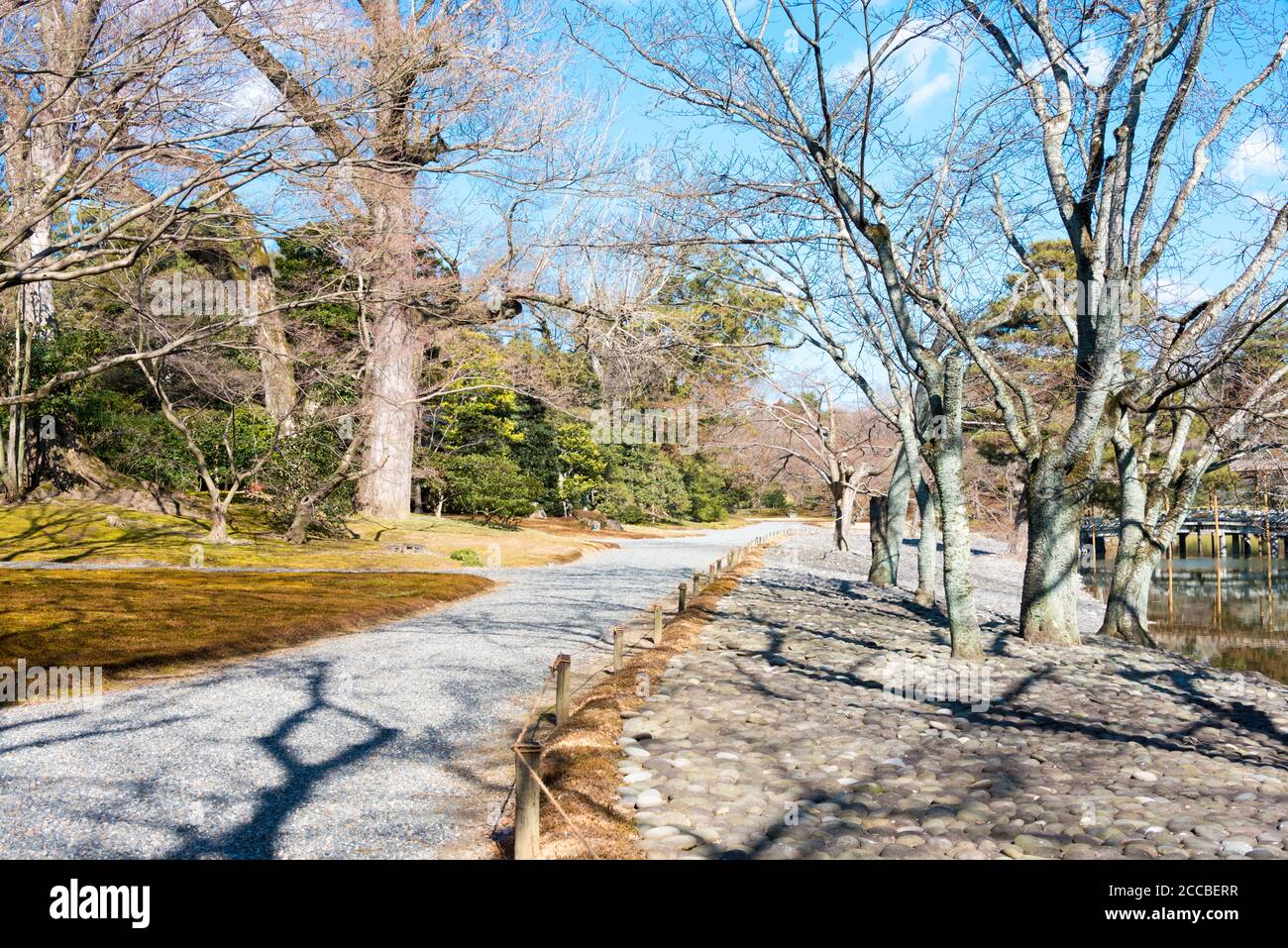 Kyoto, Japan - Sento Imperial Palace (Sento Gosho) in Kyoto, Japan. It ...