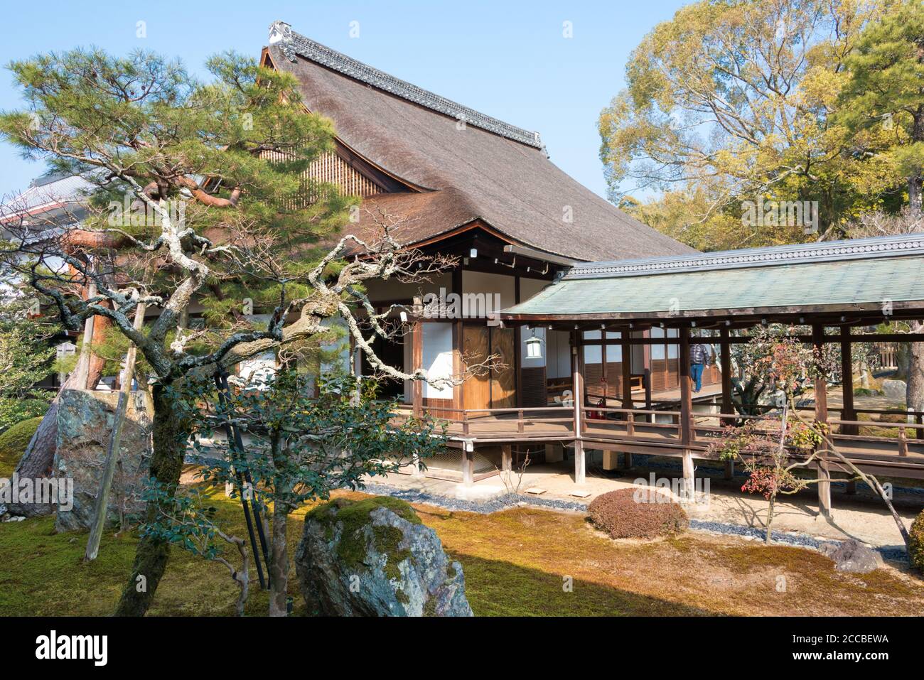 Kyoto, Japan - Daikaku-ji Temple in Kyoto, Japan. The site was originally a residence of Emperor Saga (786-842). Stock Photo