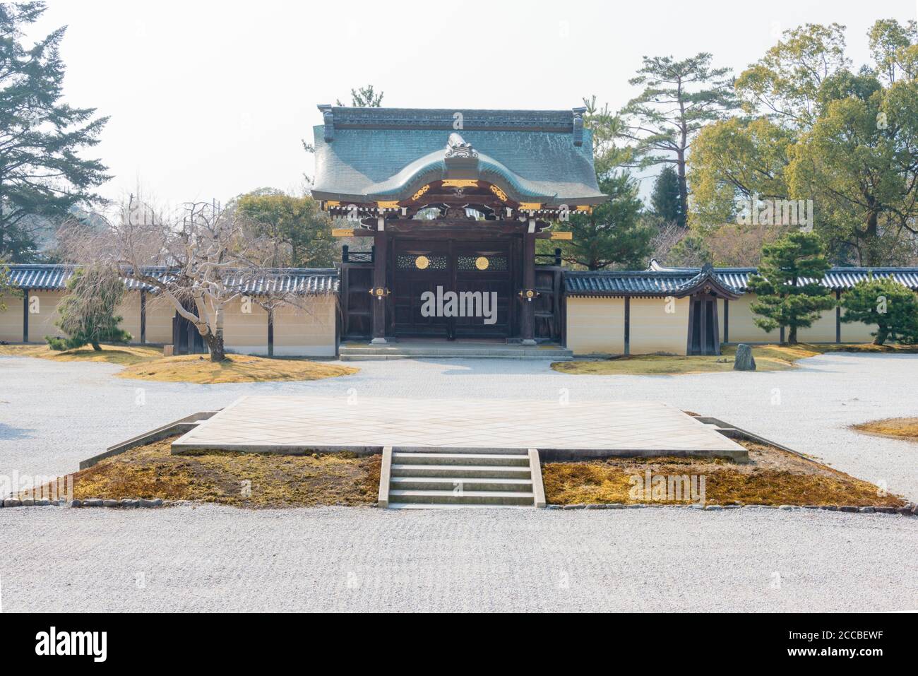 Kyoto, Japan - Daikaku-ji Temple in Kyoto, Japan. The site was originally a residence of Emperor Saga (786-842). Stock Photo