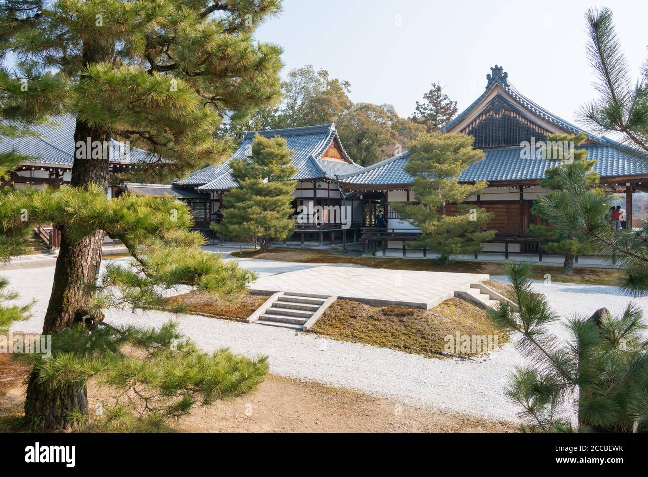 Kyoto, Japan - Daikaku-ji Temple in Kyoto, Japan. The site was originally a residence of Emperor Saga (786-842). Stock Photo