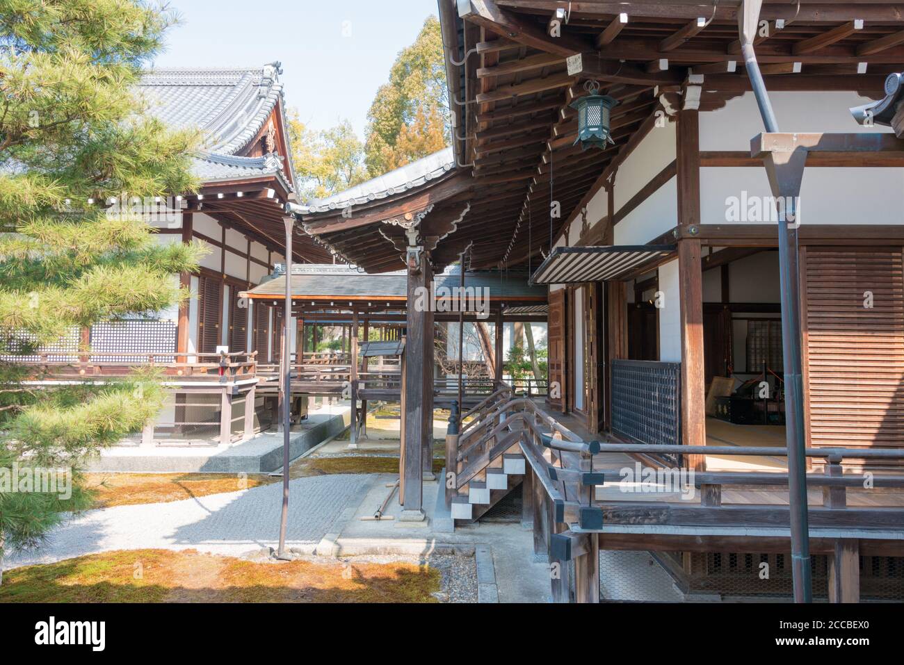 Kyoto, Japan - Daikaku-ji Temple in Kyoto, Japan. The site was originally a residence of Emperor Saga (786-842). Stock Photo