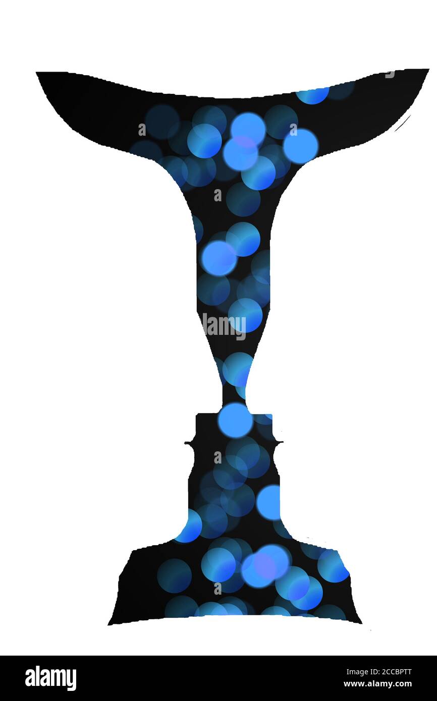 Rubin vase, optical illusion, head Stock Photo Alamy